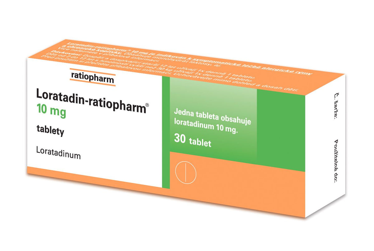 Loratadine-ratiopharm 10 mg 30 tablets