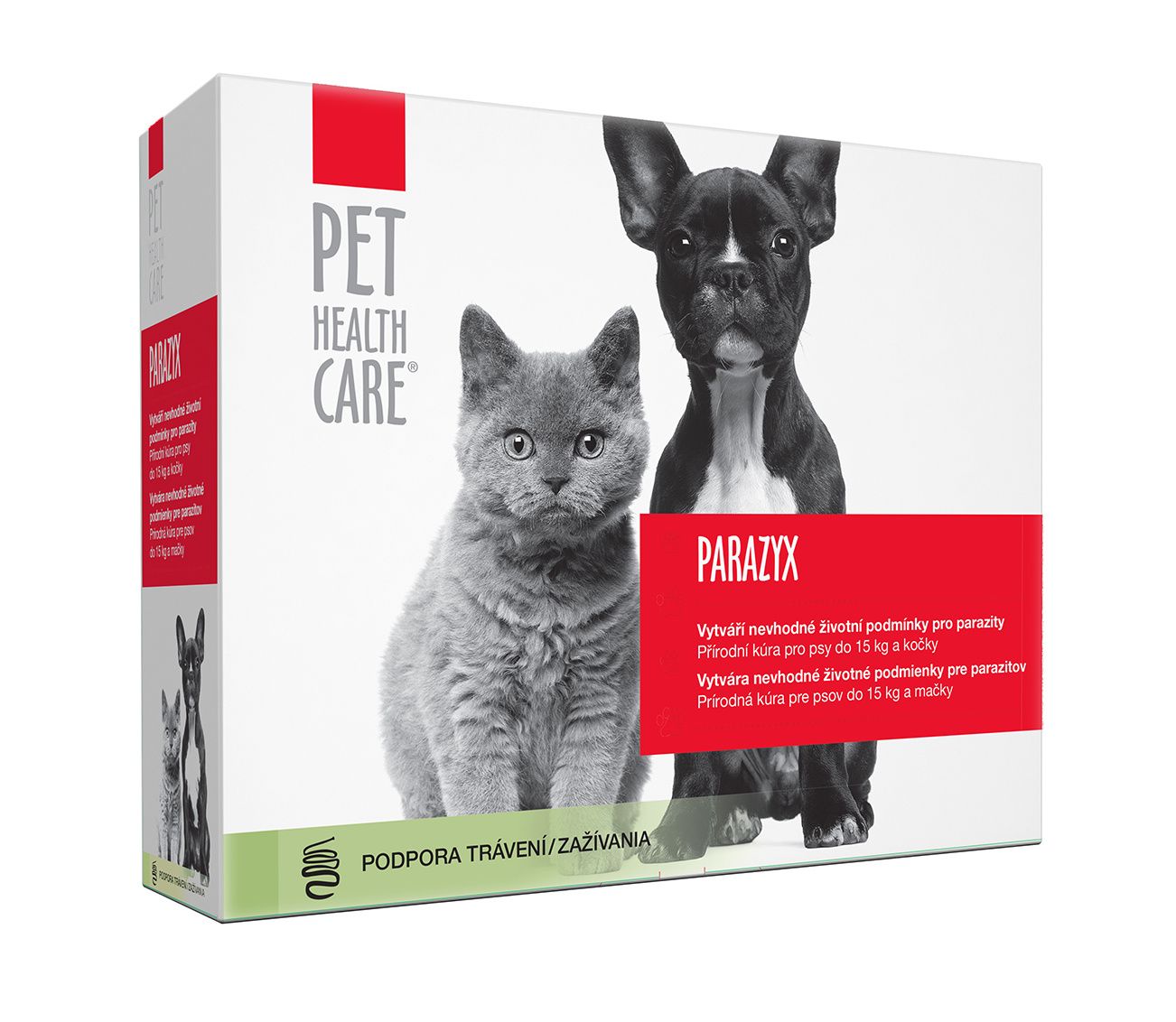Pet health care PARAZYX for dogs up to 15 kg and cats 44 tablets