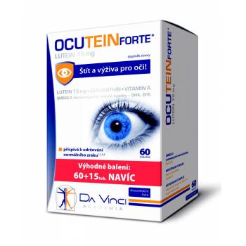 Ocutein FORTE Lutein 15 mg 75 capsules