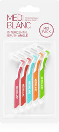 MEDIBLANC Interdental Pick-brush Angle 5 pcs Mix-pack