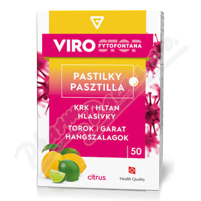 Phytofontana Virostop lozenges citrus 50 pcs
