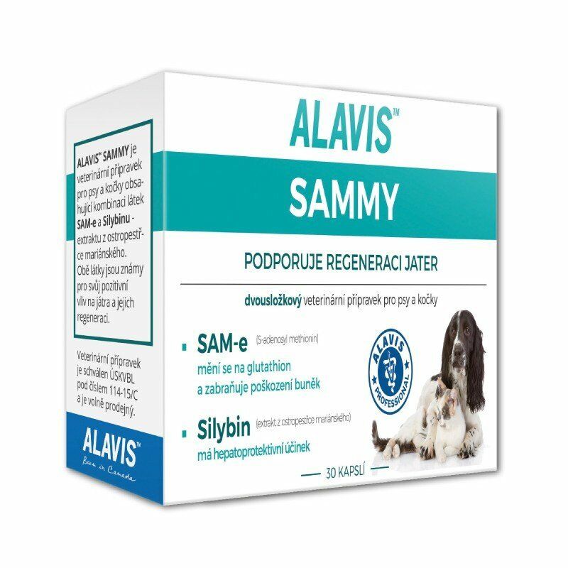 Alavis Sammy Liver Regeneration 30 capsules For cats & dogs
