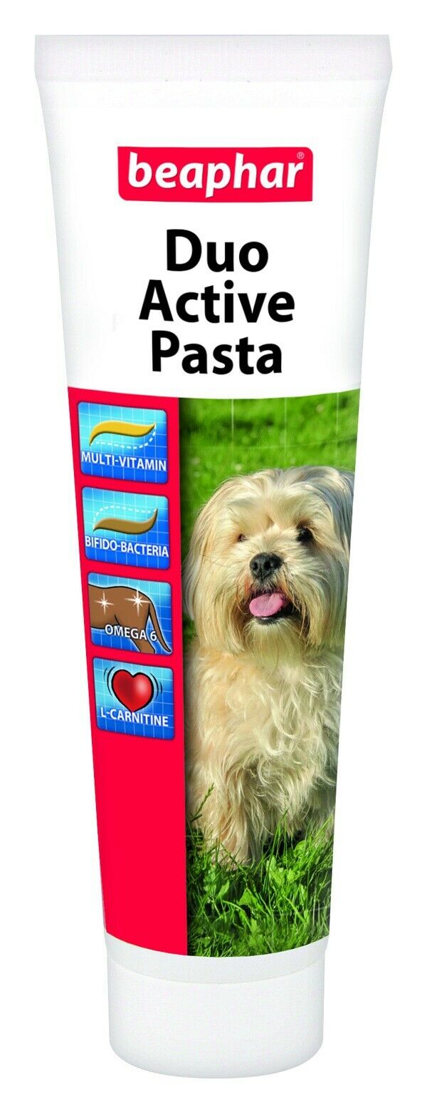 Beaphar Multi Vitamin Omega 6 Dogs Duo Active Paste Vitamins 100g tube