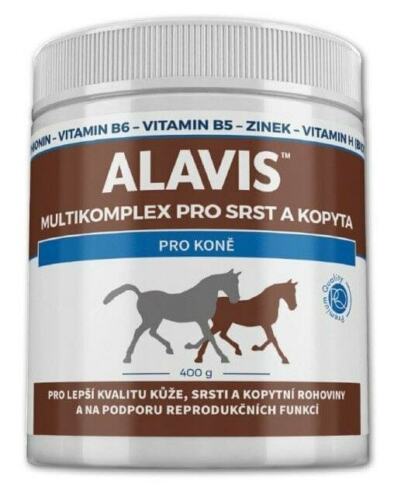 Alavis Multicomplex for Horses Coat Hair Skin and Hoof 400 g Vitamins Patent