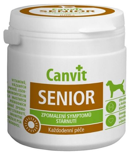 Canvit Senior Omega Vitamins for Old and Aging Dogs Food Supplement 100g