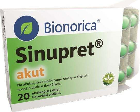 Sinupret akut 12 coated tablets