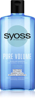 Syoss Pure Volume micellar shampoo 440 ml